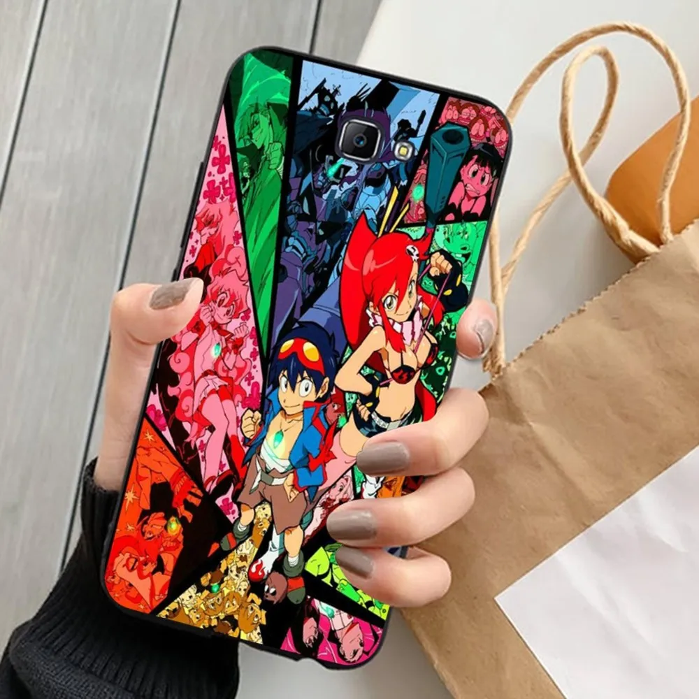 Gurren Lagann เคสโทรศัพท์, สำหรับ Samsung J 7 plus 7Core J7 NEO J6 PLUS PRIME J4 J6เคสมือถือ J5