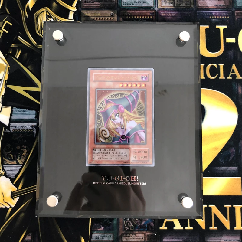 Yu-Gi-Oh The World's Limited Edition Of 10,000 Plate Cards Original Black Magic Girl ，The treasure of the town shop