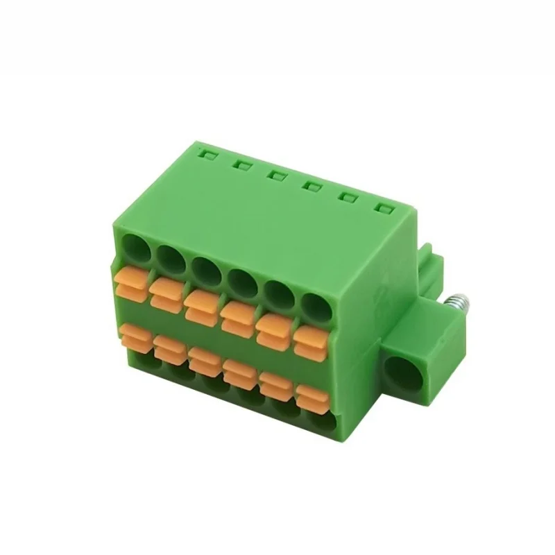 100PIN Green 3.5MM 15EDGKDHM-3.5 FEMALE INSTRUMENTATION DOUBLE LAYER CONNECTOR PLUG-IN TERMINAL BLOCK KF2EDGKDHM TFMC1,5-STF-3.5