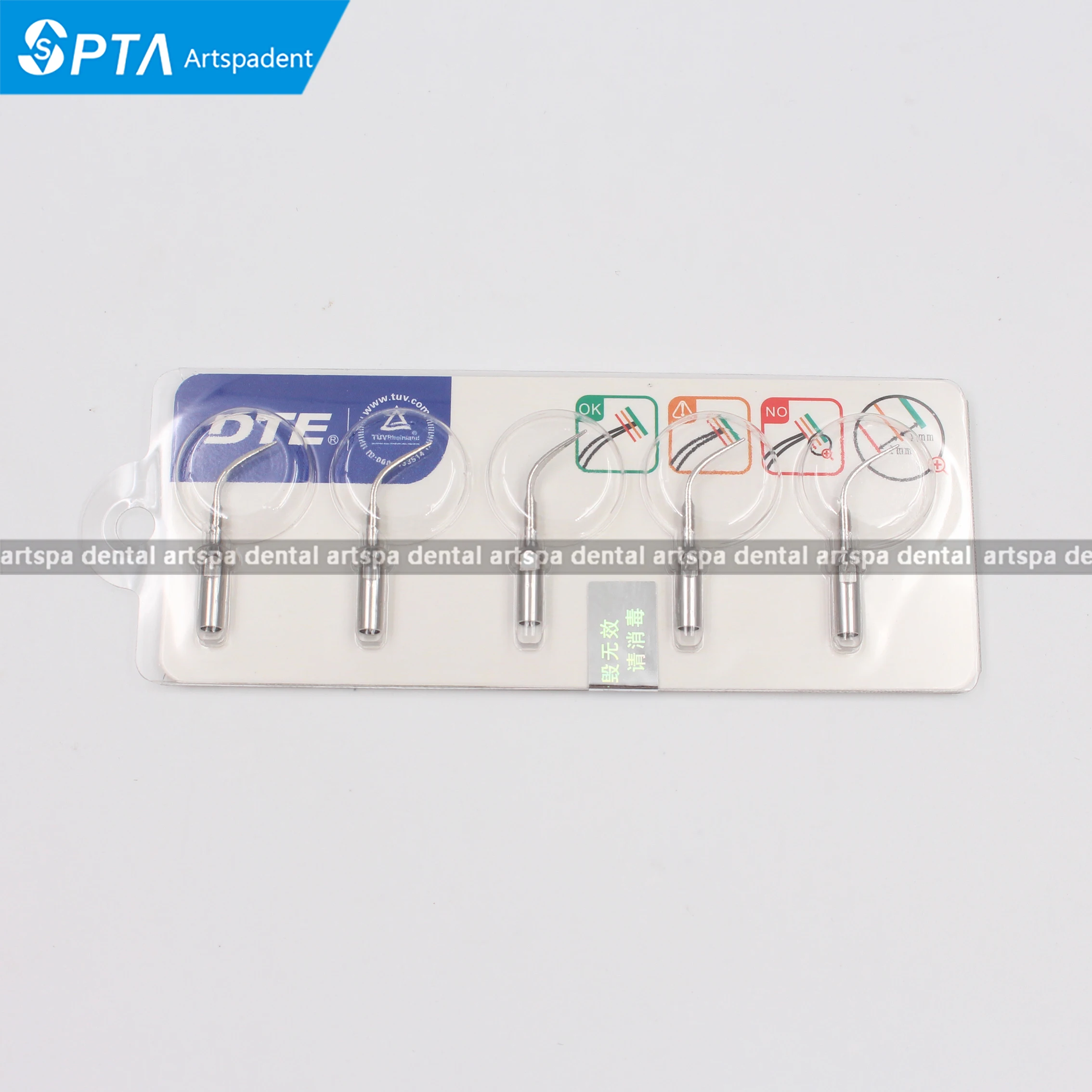 2package Dental Ultrasonic Scaling Tips GD1 GD2 GD4 PD1  for Woodpeck DT series SATELEC ACTEON and NSK ultrasonic Scaler