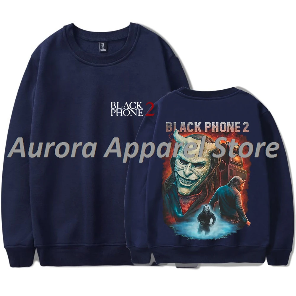 الهاتف الأسود 2 لقد تحذيرتها Crewneck بلوزات هالوين أفلام الرعب ميرش النساء الرجال طويلة الأكمام المحملة