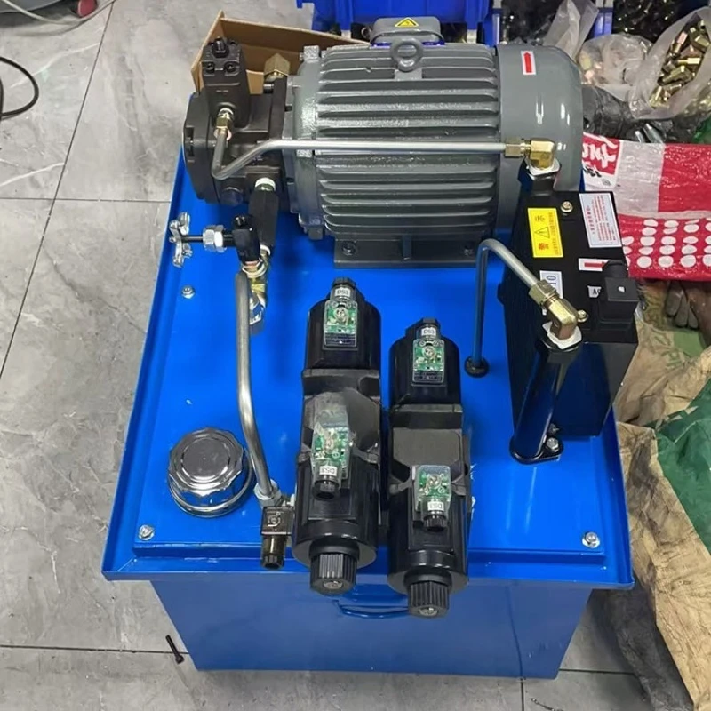 Modular machine tool hydraulic power system hydraulic station joint component solution