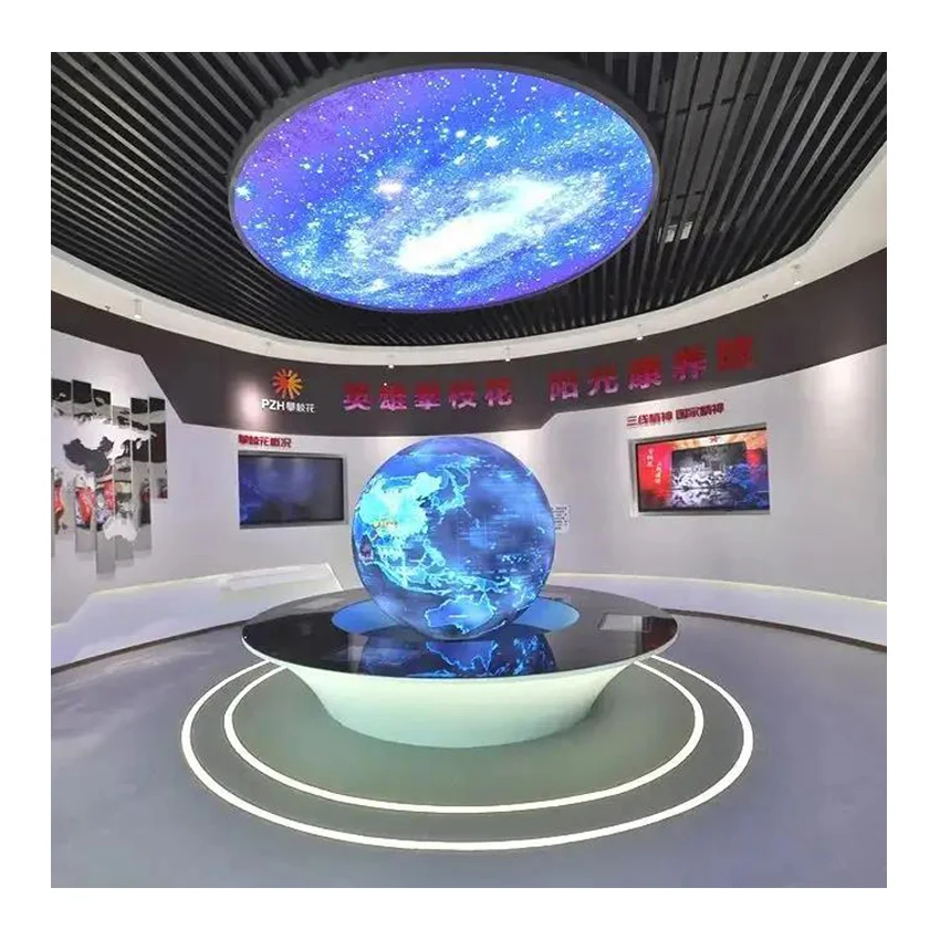Creative Spherical LED Display, High Quality P1.8 P1.9 P2 P2.5 P3 Global Spherical LED Screen/360 Global LED Video Dome Screen