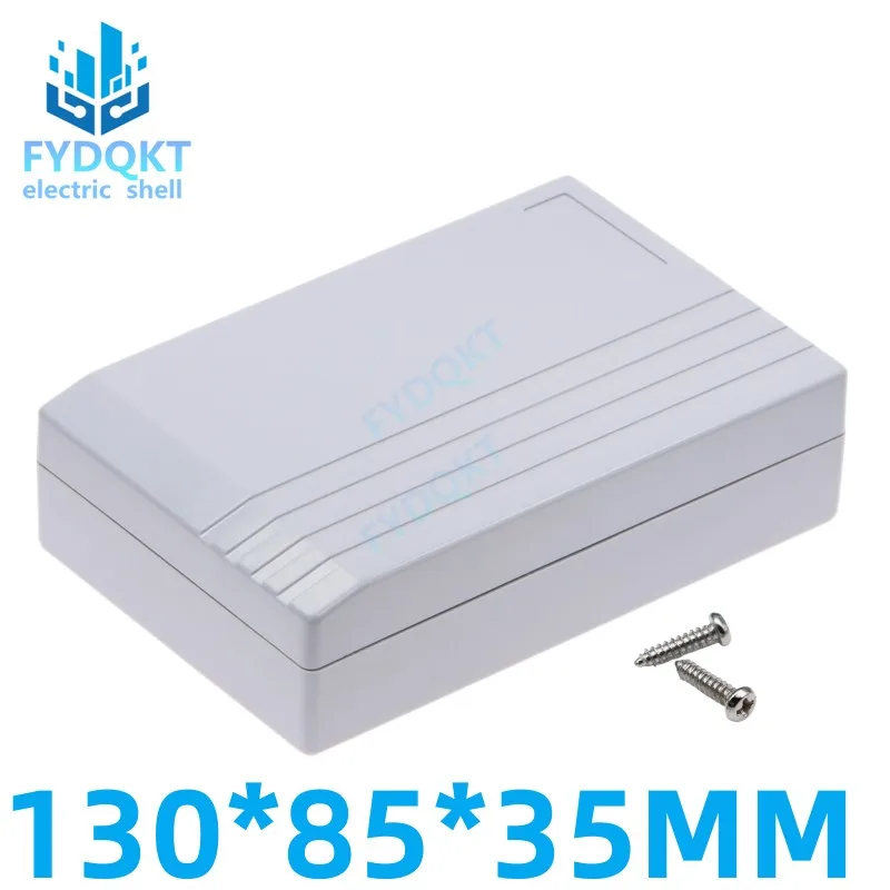 

1pcs 130x85x35mm ABS Waterproof Electronic Accessories Housing Plastic Case Desktop Instrument Button Box Power Boxes