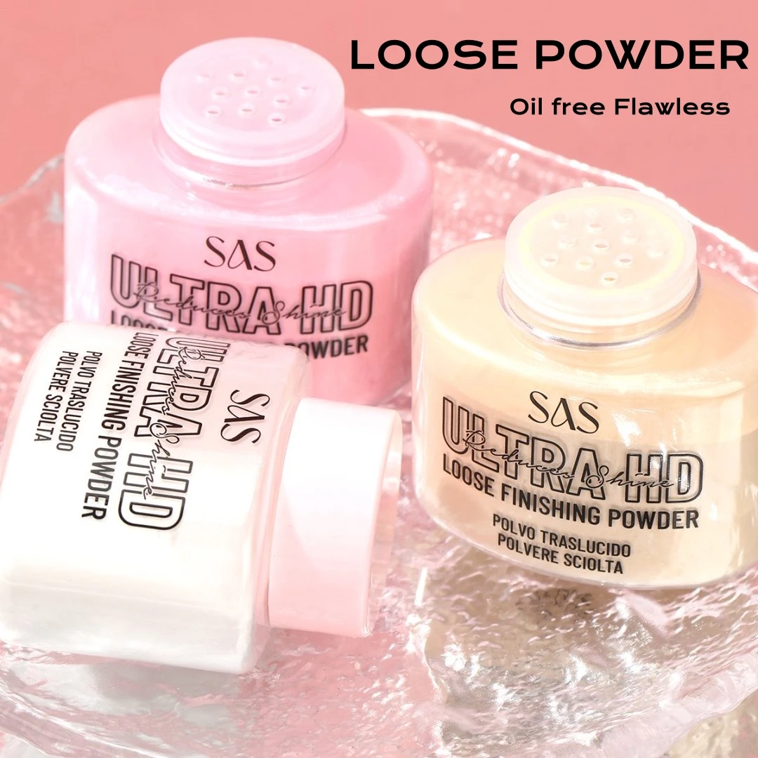 Матовая рассыпчатая фиксирующая пудра для контроля жирности, водостойкая, долговечная, покрывает поры, осветляет тон кожи, финишный макияж