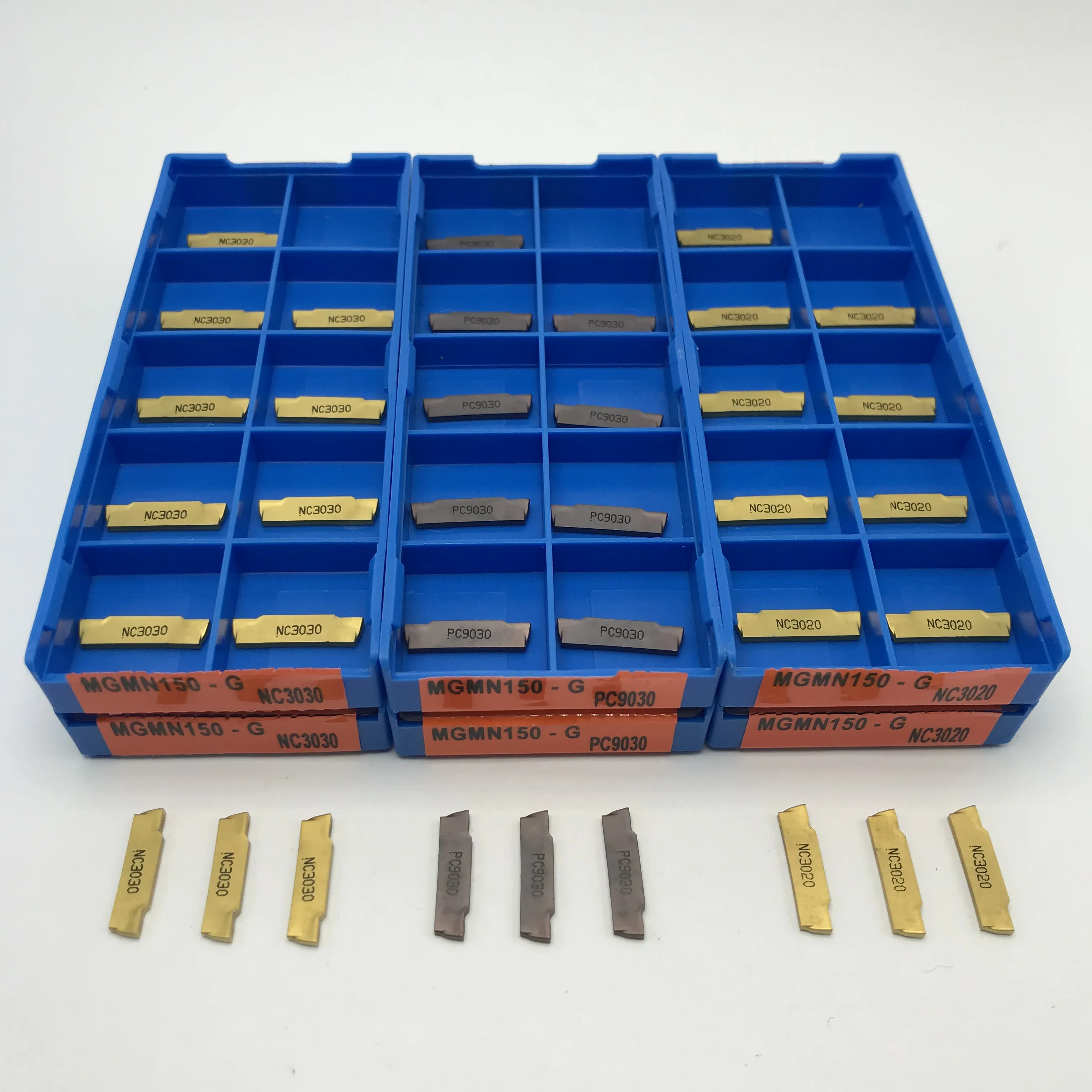 Imagem -02 - Cnc Slotted Cutting Carbide Blade Lathe Tool Corte e Slotting Lathe Tool Mgmn150 Mgmn200 Mgmn300 Mgmn400