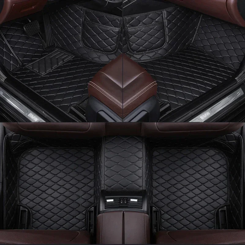 

Pocket Design Custom 3D Full Coverage Car Floor Mats for BMW 1 Series E81 2 Door E82 E87 E88 F20 4 Door Car Accessories