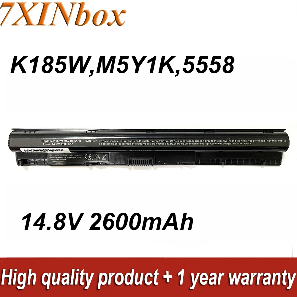 7XINbox K185W M5Y1K WKRJ2 Laptop Battery For Dell Inspiron 14 15 3000 5000 17 5000 Latitude 3460 3560 Vostro 3458 3558 Series