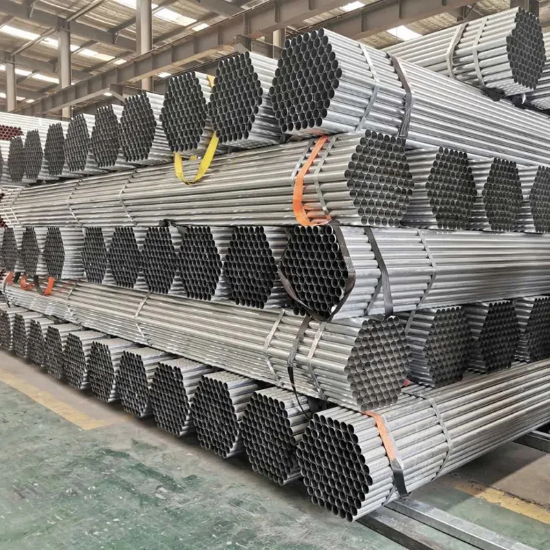 Large Diameter Galvanized Steel Pipes Used Street Lighting Poles 400mm Q235