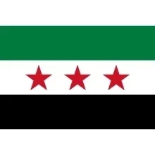 Syria flag 3x5 ft printed  The Syrian Arab Republic Syrian three star flag Banner  - Ft Flags Decor,flag Decoration Banner Flag