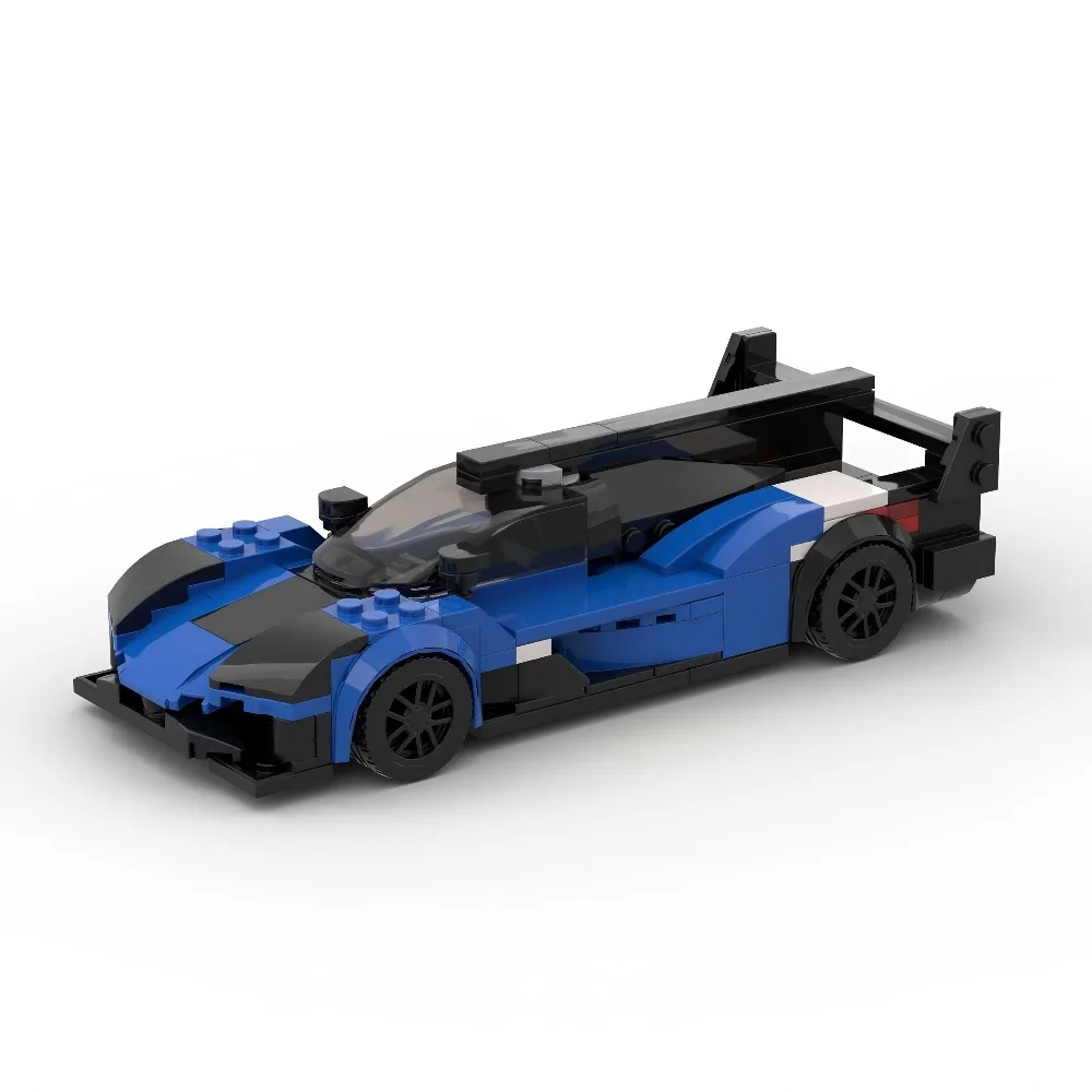 

MOC 296 шт. спортивный автомобиль Alpined A424 восьмисеточные автомобильные строительные блоки, скорость сборки ​ ​ Чемпион Трек Классический автомобиль Кирпичные игрушки
