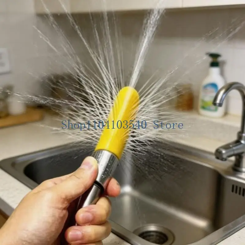 02DC Screw-On Bathroom Shower Nozzle Fitting Part, Water Attachment for Daily Washing and Bath Area Indoor Use Daily
