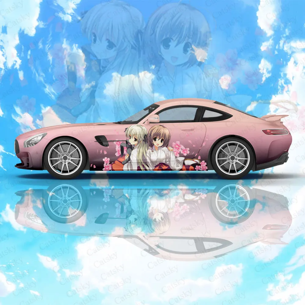 Yosuga no Sora Anime Girl Car Accessories Body Sticker Anime Itasha Car Side Decal Sticker Body Sticker Car Decoration Stickers
