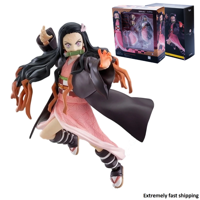 

In Stock Original Genuine Anime Demon Slayer Figma 508 Kamado Nezuko-DX Action Figures Toy Gift Collection Hobbies