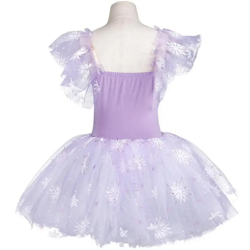 Meninas saias de dança ballet neve lantejoulas dança desempenho trajes palco dança wear festa vestido princesa ballet collant 2 cores