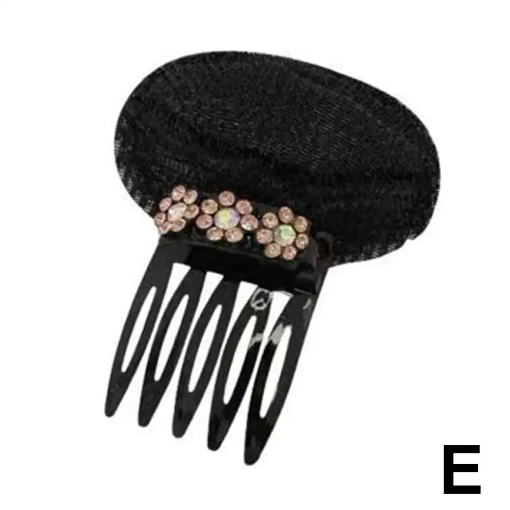 Unsichtbare flauschige Schwamm Haars pange Front Linie Stirn Kissen Clips Styling Basis Brötchen DIY Haar Puff Haar Zubehör Frauen v r2h4