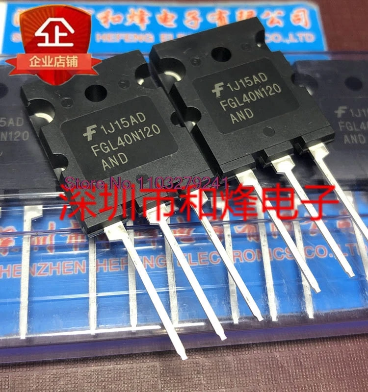 

FGL40N120AND TO-264 1200V 64A