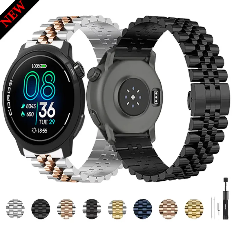 22Mm Metal Strap Fo…