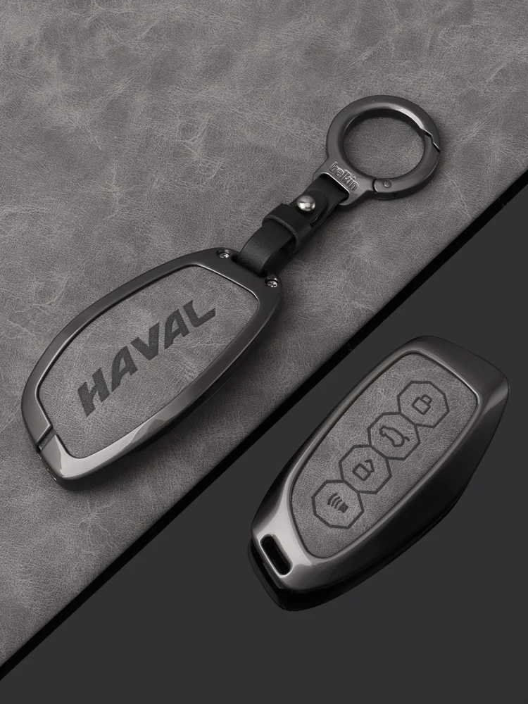 Legierung Auto Schlüssel Fall Abdeckung für Great Wall Haval H6 2024 H9 2024 H2 M6 Cool Dog Plus Eule Drachen MAX F7 F7X F7H H8 H3 Zubehör – Detail 8