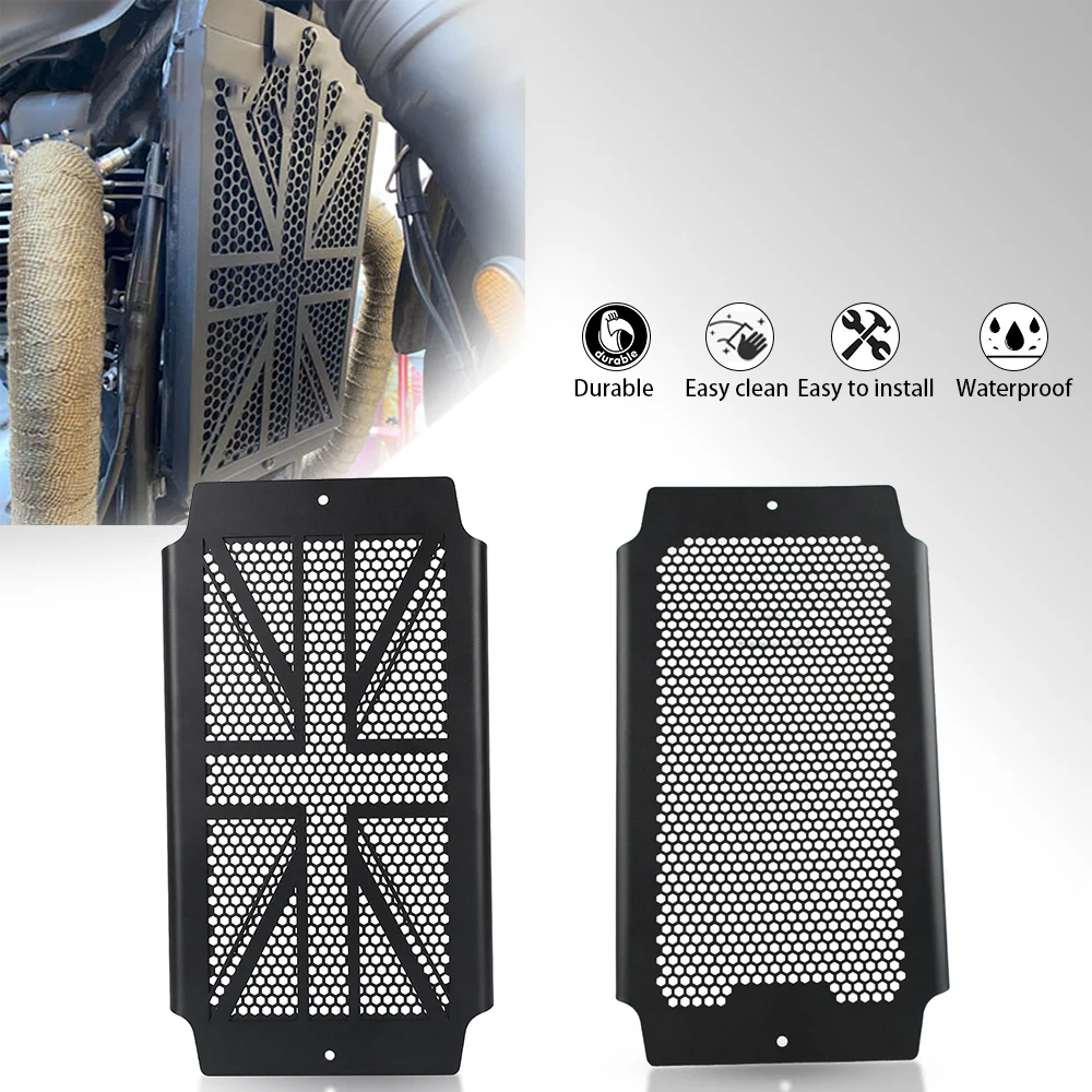 

FOR Bonneville T100 T120 Speed Twin Cup Scrambler Thruxton 1200 R RS TFC Aluminium Radiator Grille Guard Protection Motorcycle