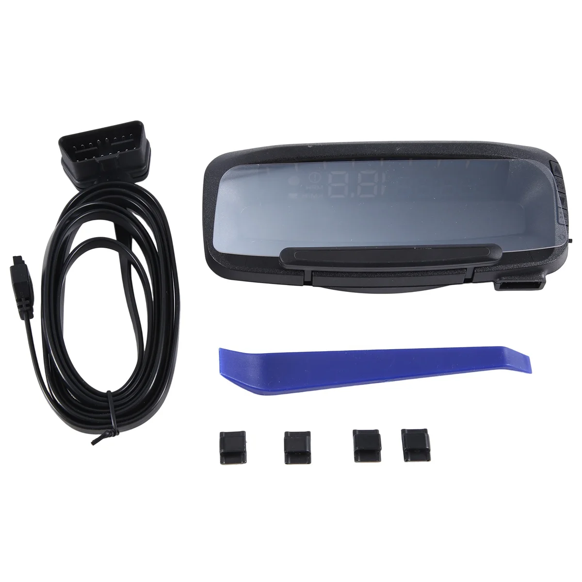 

Car Head-Up Display Car HUD Universal OBD2 GPS Speedometer Odometer Black