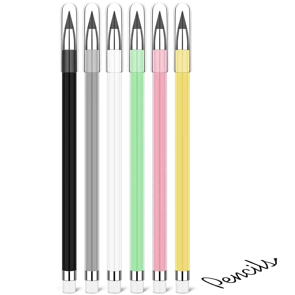 6/12/18 Stück Tintenloser Stift, Ewiger Stift Wiederverwendbarer Unbegrenzter Stift zum Schreiben und Zeichnen für Schüler, Büro und Schule – Detail 3