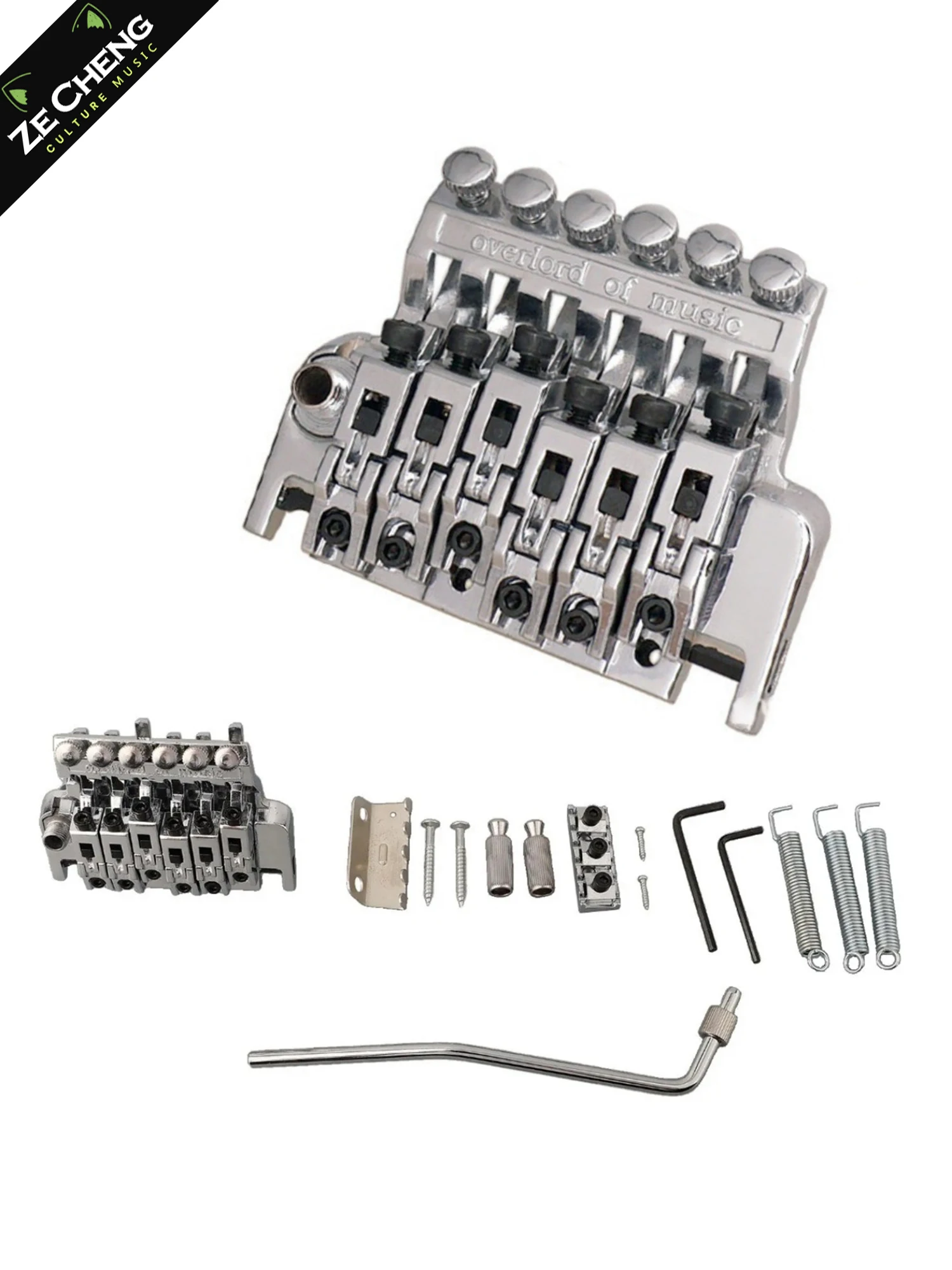 

Двойная рулонная система бриджа тремоло седла для замены электрогитары