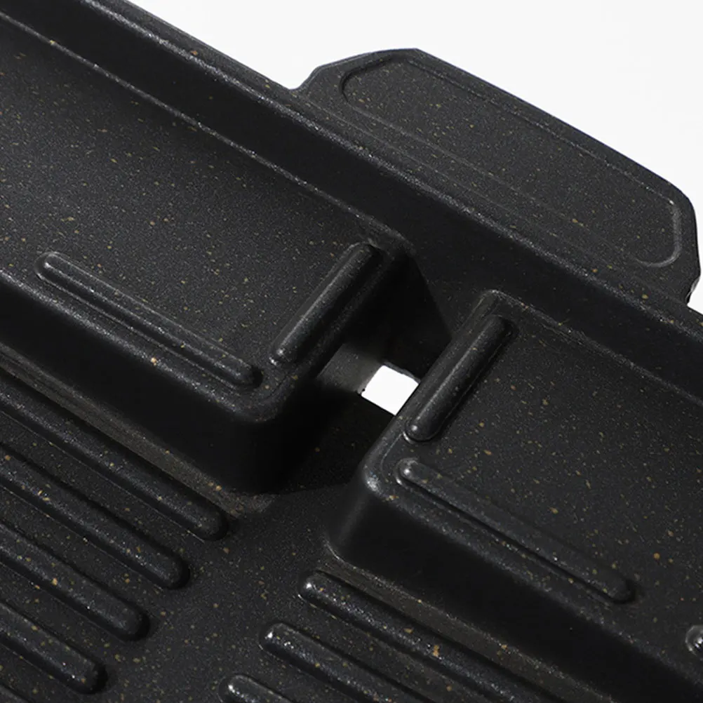 

Портативный каменный поднос для барбекю Maifan, сковорода из алюминиевого сплава с антипригарным покрытием, дизайн с утечкой масла, легкий вес для дома и улицы