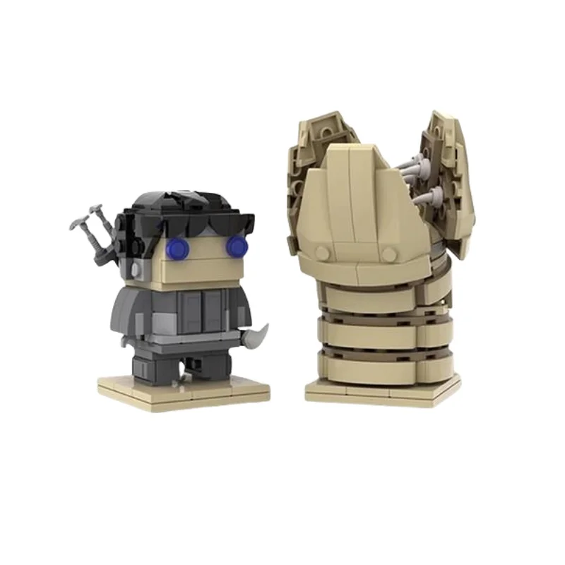 

Hot Brickheadz Pauled Etredied Sandworm Movie Series Dune Helicopter Figure Building Block Toys For Kids Adults Birthday Gifts