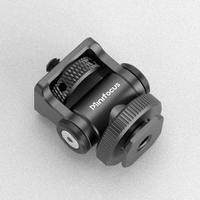 Minifocus Monitor Mount Tripod 180° Head Cold Shoe Adapter 1/4 Inch for Mounting Camera Monitor Flash Microphone LED Fill Light