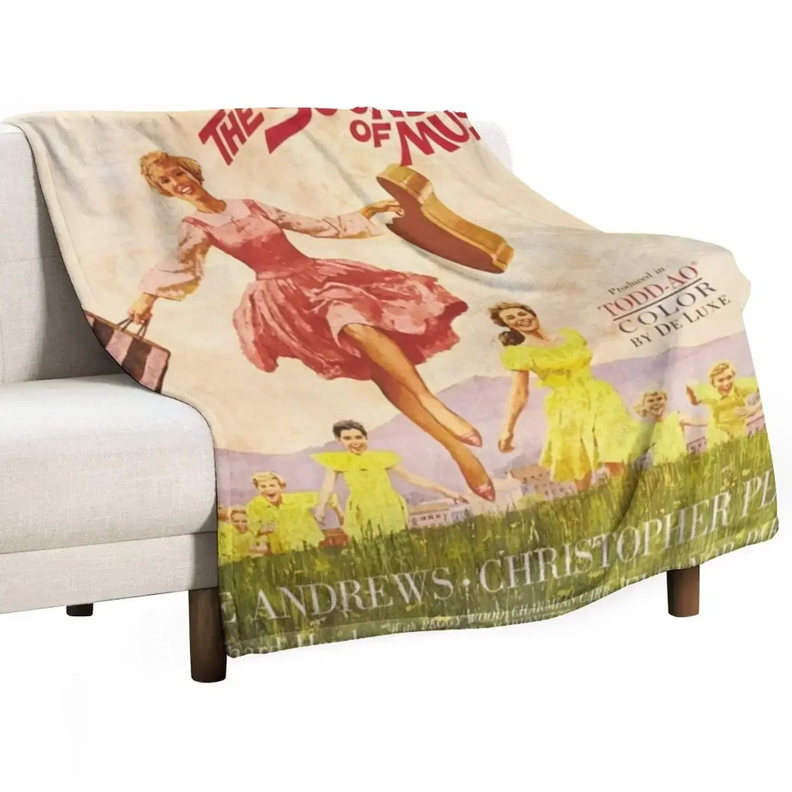 

The Sound Of Music Original Movie Throw Blanket Giant Sofa Flannels Blankets