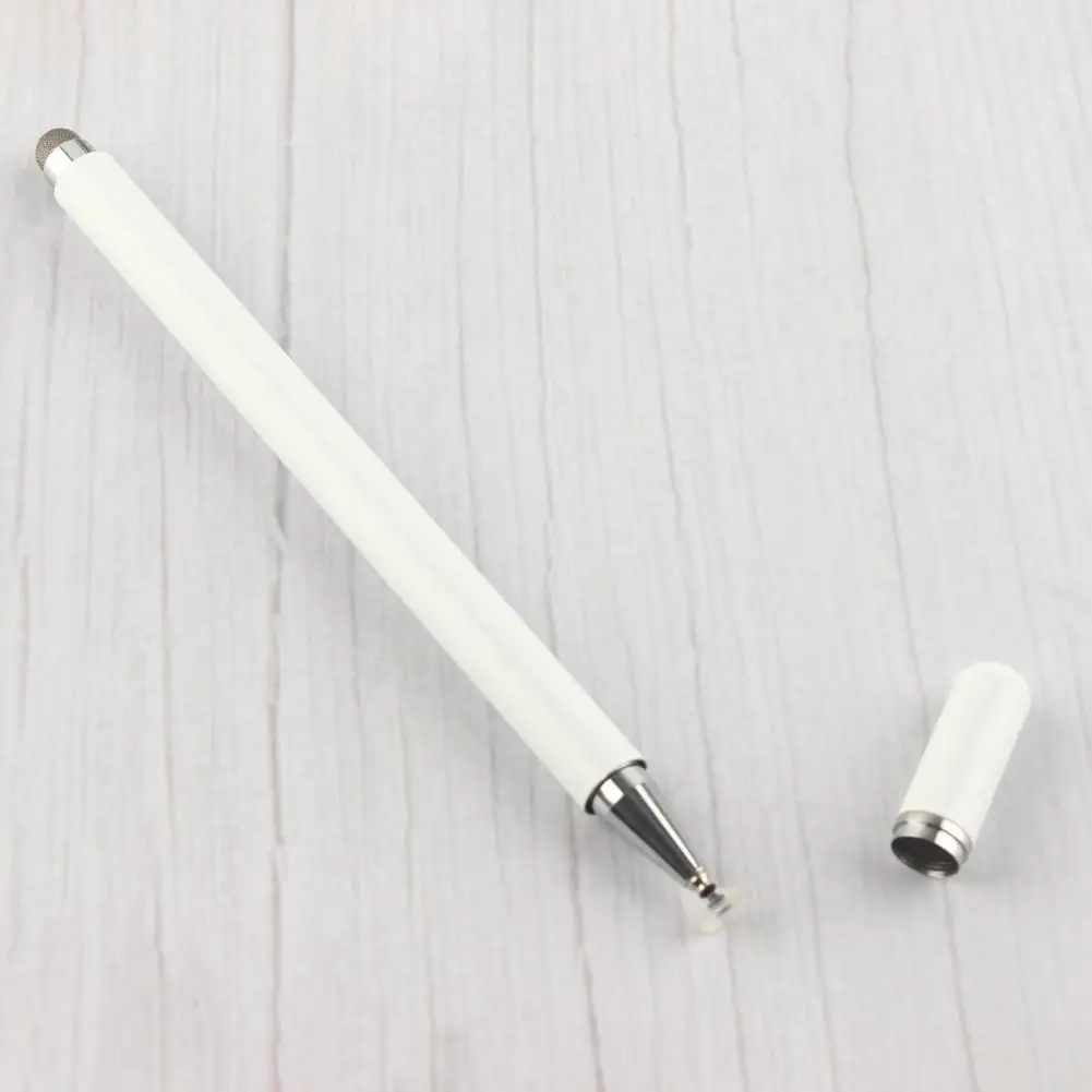 Convenient Metal PC Tablet Cell Phone Capacitive Stylus Pen Non-Slip Handle Wide Compatible Touch Screen Pen Office Supplies