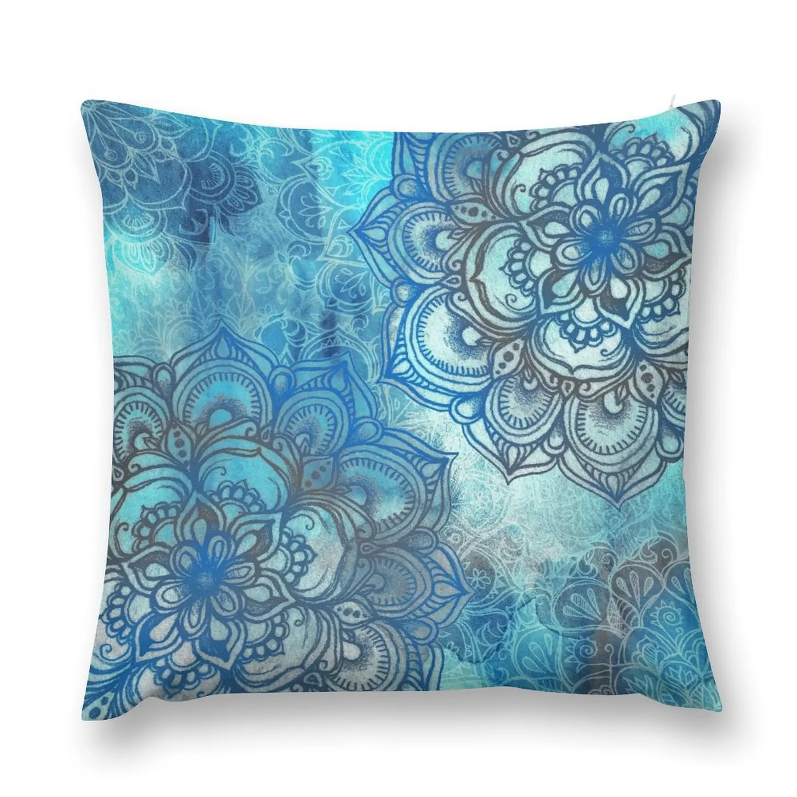 Lost in Blue - a daydream made visible Throw Pillow Sofas Covers Cushion Cover For Sofa luxury throw pillow covers pillow