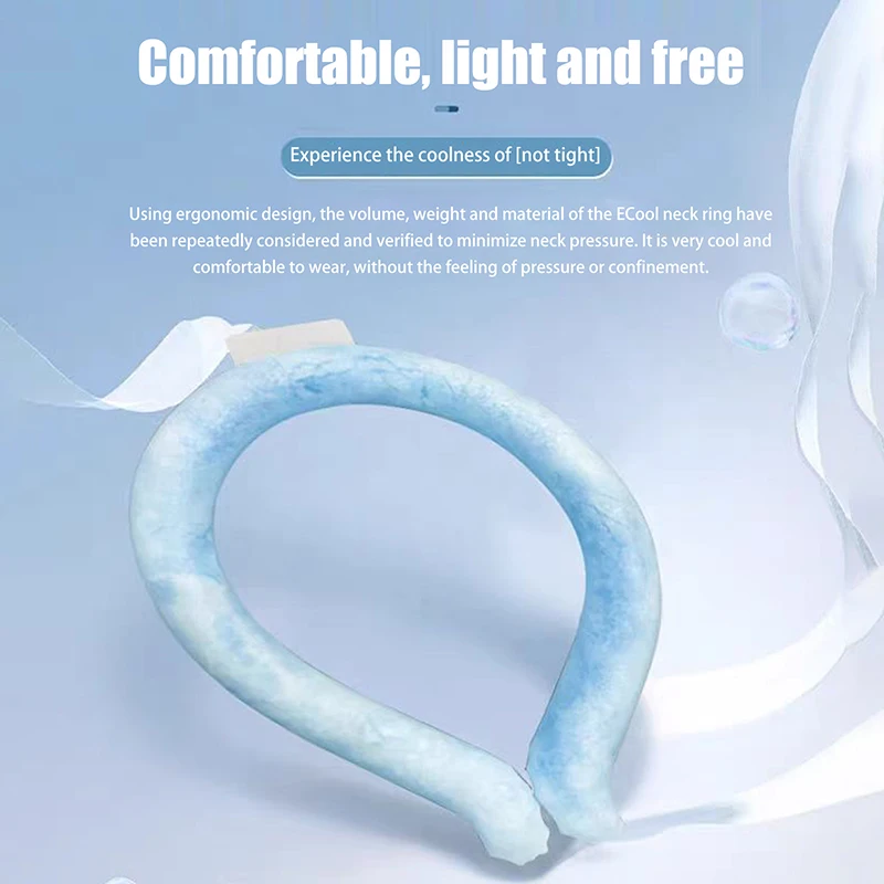 في الهواء الطلق الصيف الرقبة برودة التخييم تسلق التبريد حلقة للرقبة أداة التبريد في الهواء الطلق للتخييم التنزه ركوب الدراجات الجري الصيد