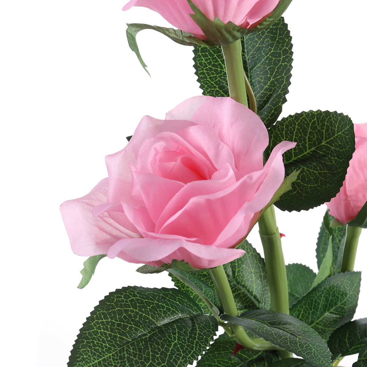 

Rose Beautiful LED Flower Lamp for Garden Garden Solar Lights Flowers Balcony Lawn Decoration Solar Powered Outdoor Lighting