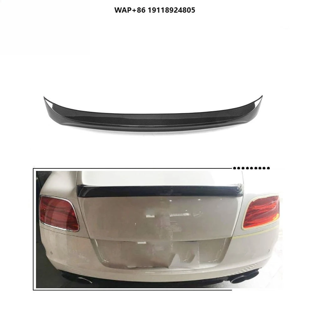 

Carbon Fiber Rear Spoiler Wing for Continental GT (2nd Gen) Coupe 2012-2014