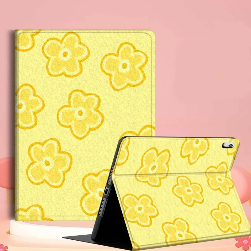flor-dos-desenhos-animados-doodle-padrao-para-ipad-mini-ar-1-2-3-4-5-6-7-6th-7th-9-11-13-m3-m2-gen-79-83-109-polegada-2025-tablet-caso