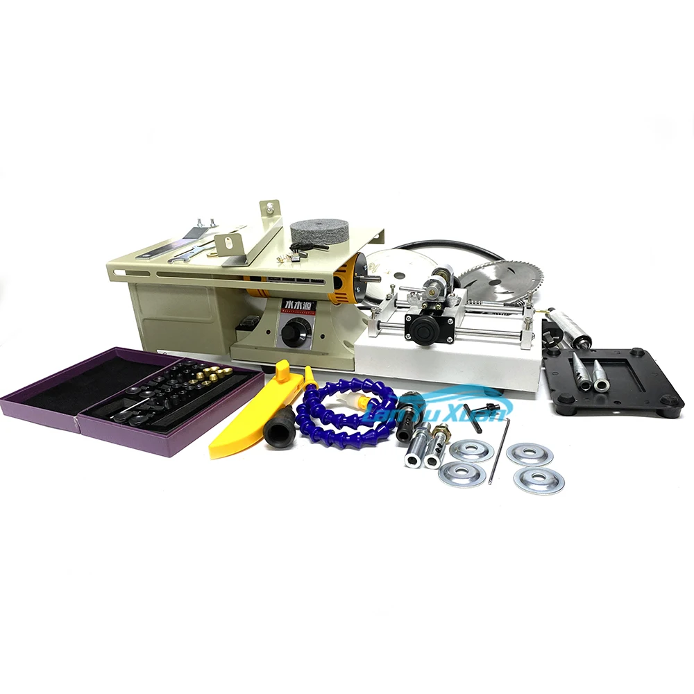 

Совершенно новый 2000 Вт ювелирное оборудование ювелирные изделия многофункциональный сверлильный станок полировальный станок пила токарный станок