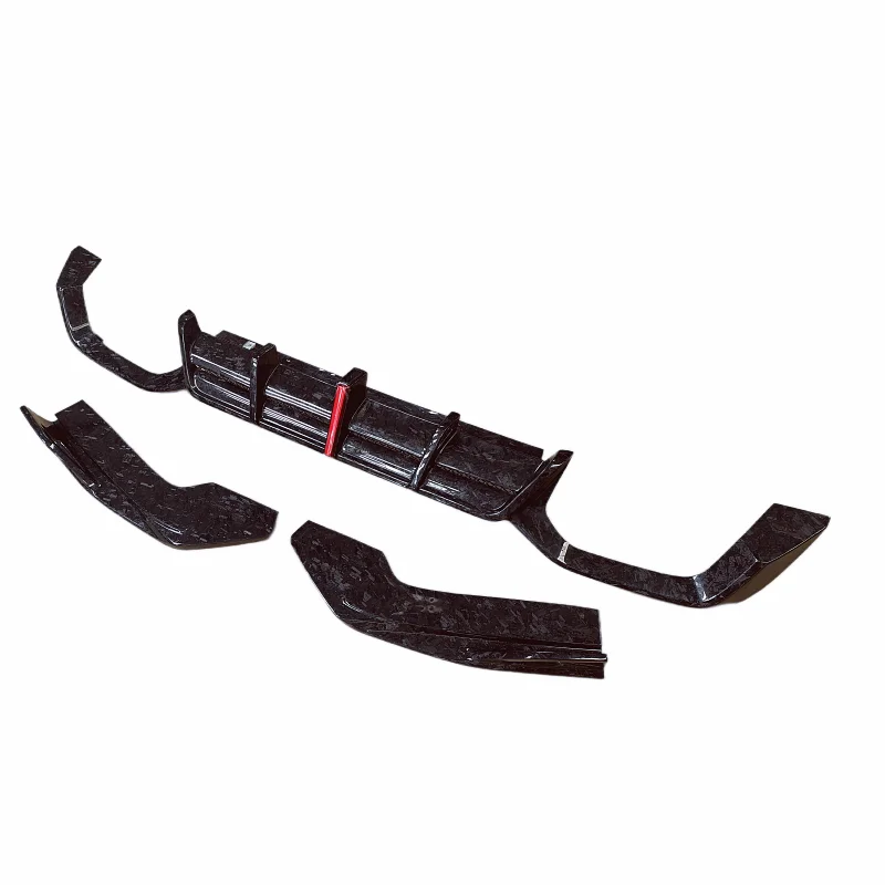 

Forged Carbon Fiber Rear Diffuser for B X3M F97 X4M F98 19-23 Body Kit Front Bumper Edge Side Skirts Rear Spoiler