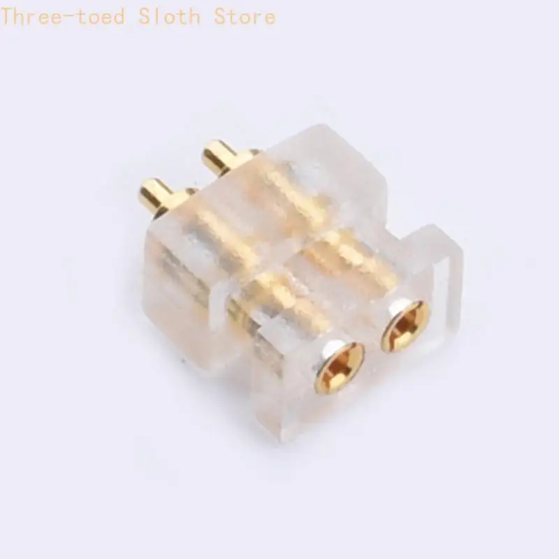 Paquete 10 piezas 0.78 mm Conector auriculares 2PIN HEMBLE FEMIN FEMIN PAR