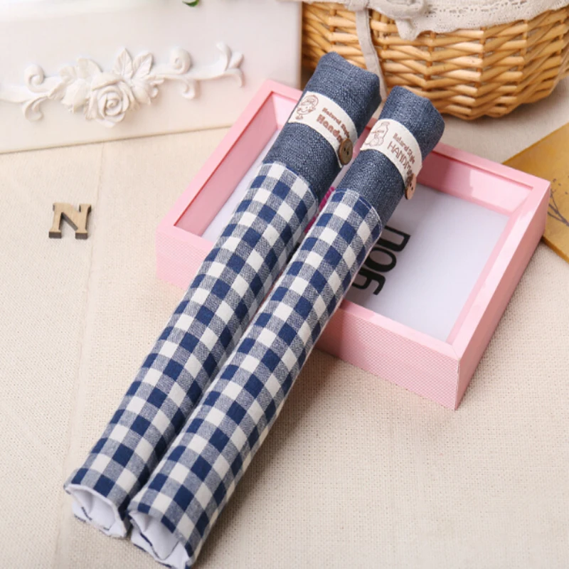 

Хлопковая крышка дверной ручки холодильника, декор для кухонной техники, противоударная защита для холодильника, духовки, двухдверная крышка дверной ручки холодильника