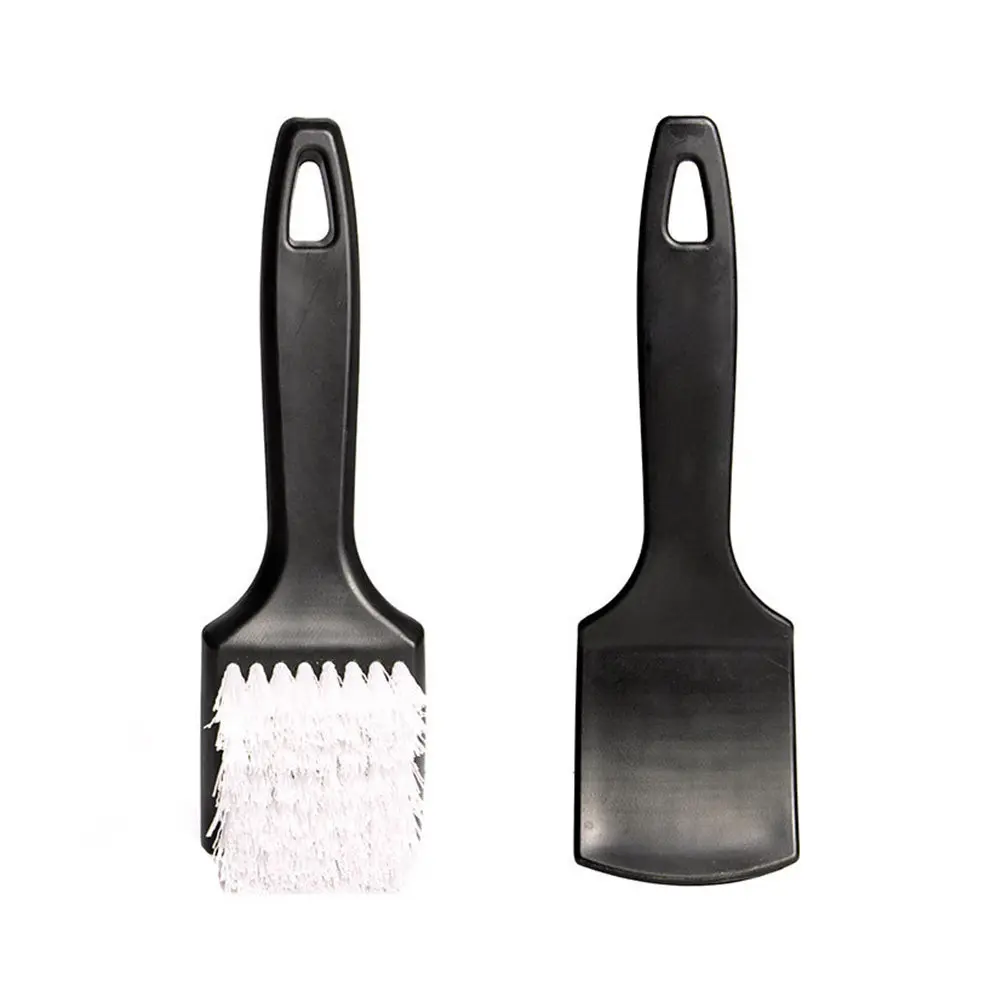 Versatile Car Cleaning Brush for Wheels Rims Steel Rings Metal Surfaces Interior Exterior Detailing Easy Grip Handle Water Rinse