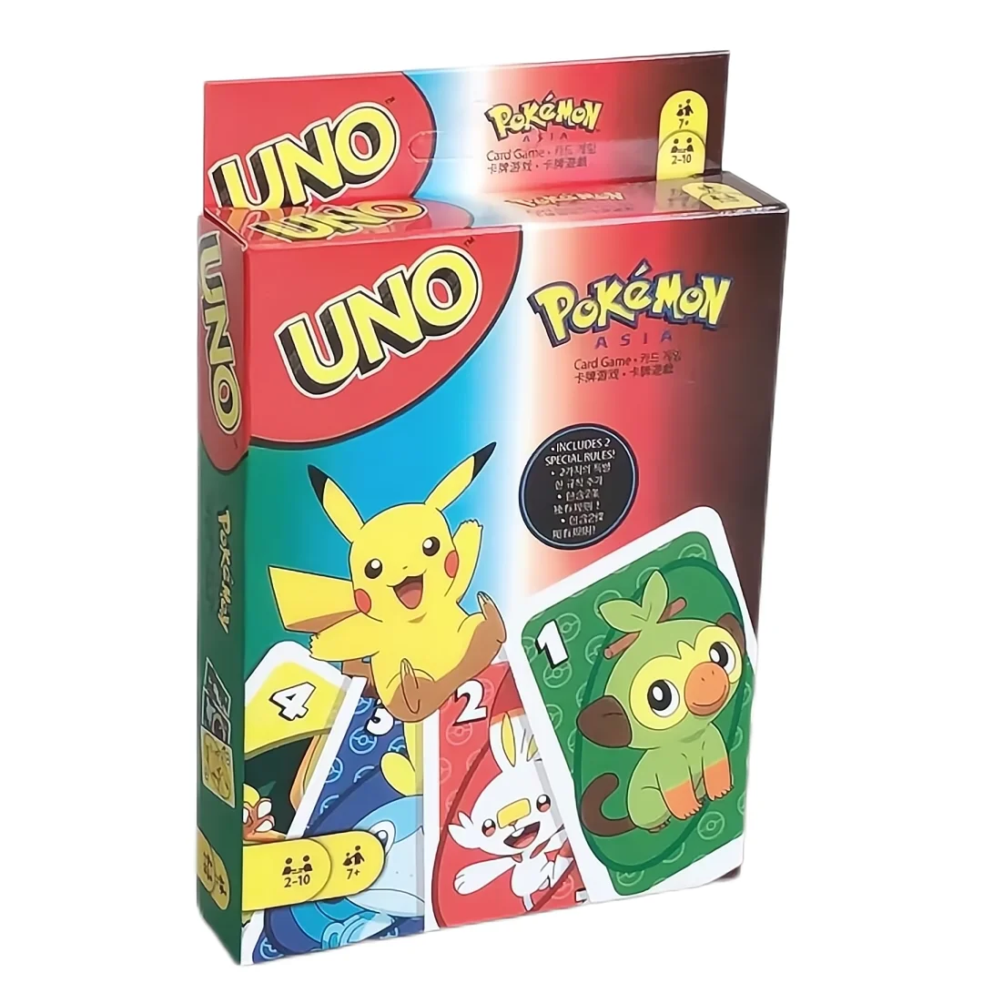 

Pokemon UNO card multiplayer game card UNOx Pokemon joint fantasy linkage card entertainment desktop party game