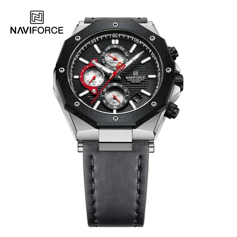 NAVIFORCE 2024 Men Watches Military Waterproof Wristwatch Quartz Sport Clock Leisure Original Brand Watches Relogios Masculino