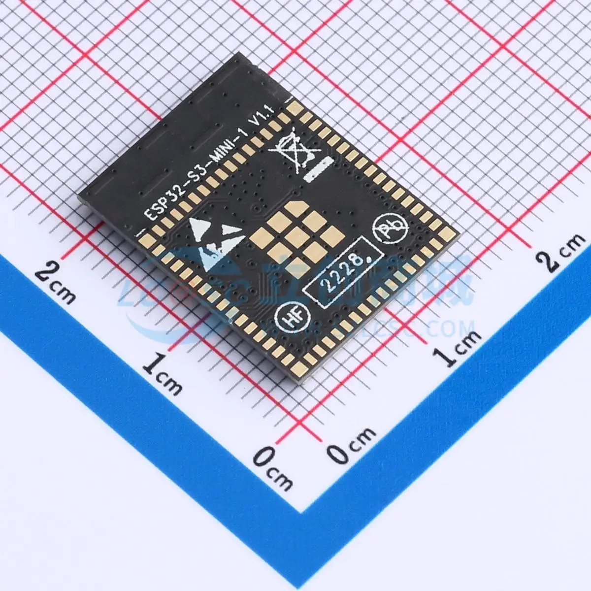 3 PCS ESPRESSIF ESP32-S3-MINI-1-N4R2 WiFi Module 2.4GHz I2C; GPIO; UART; SPI; USB; I2S 3V-3.6V