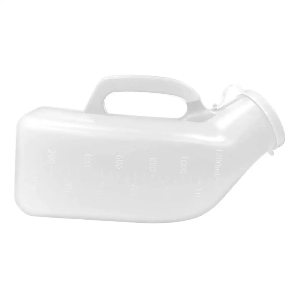 Portable Pee Bottle Urinal Toilet for Car Camping Hiking Travel Unisex Reusable Handheld Plastic Mobile Toilet for Women Men