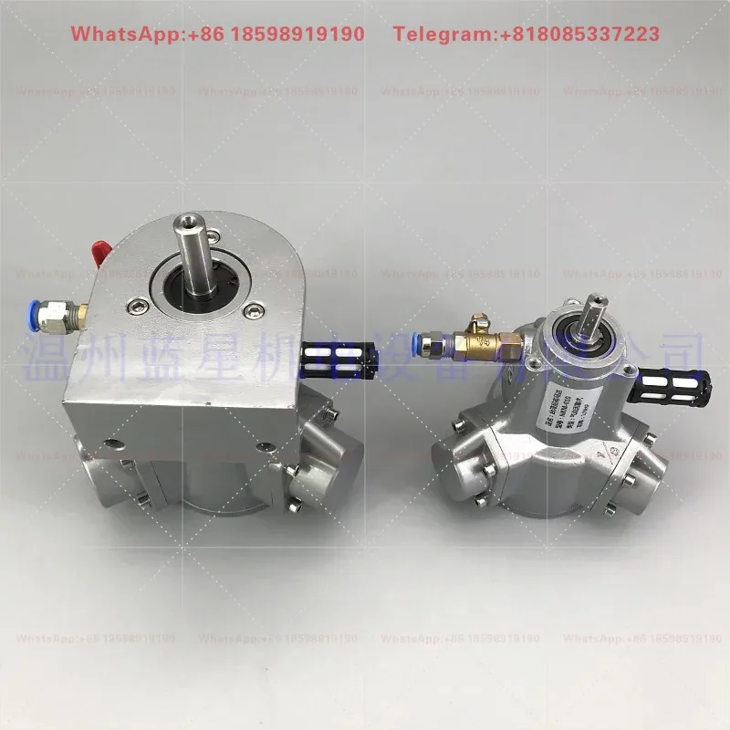 1PCS Pneumatic motor NKM-010 015 025 050 three cylinder piston type strong forward and reverse explosion-proof