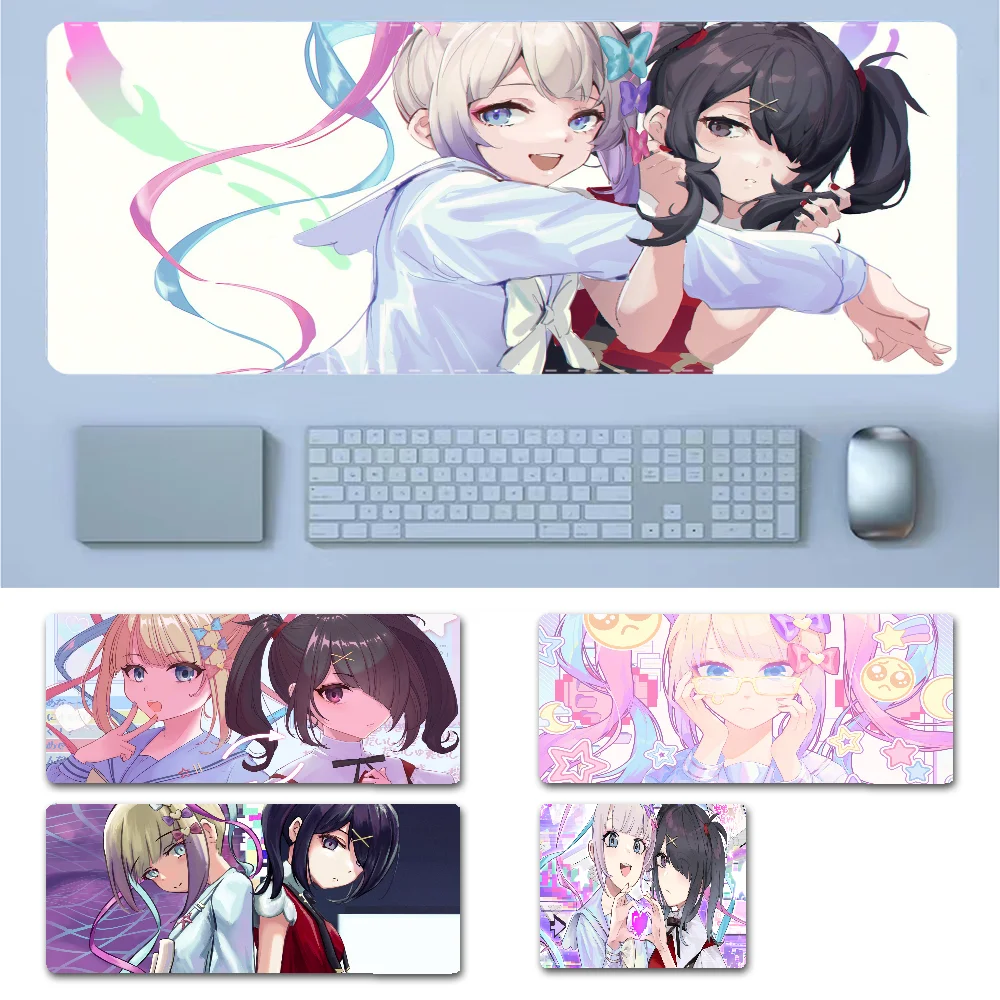 

Needy Girl Overdose Mousepad Boy Pad Laptop Gaming Mice Mousepad Size for Game Keyboard Pad for Gamer