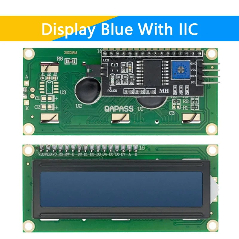 Variant: IIC LCD1602 Blue