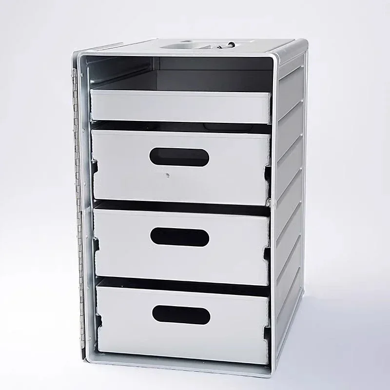 Aviation Storage Box Aluminum Alloy Aircraft Storage Box Storage Cabinet Box Study Outdoor Bedroom Dining Room